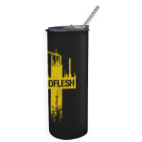 Godflesh Skinny Tumbler | Artistshot