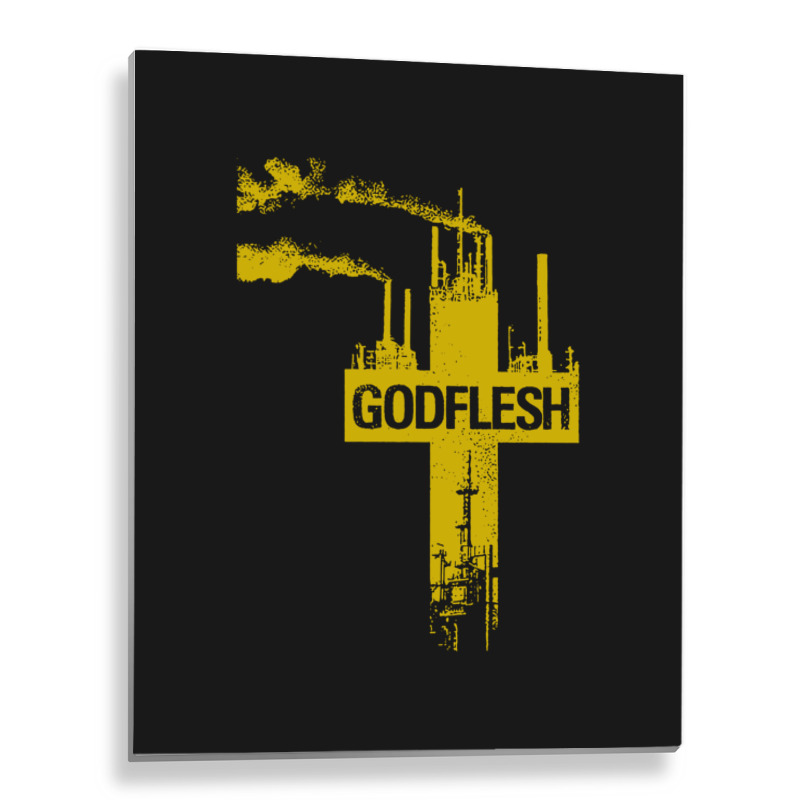 Godflesh Metal Print Vertical | Artistshot