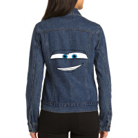 Lightning Mcqueen Croc Ladies Denim Jacket | Artistshot