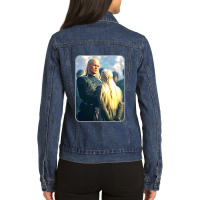 Warrior  Matter Smith Ladies Denim Jacket | Artistshot