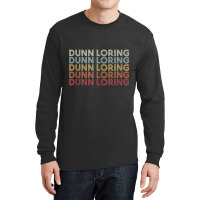 Dunn Loring Virginia Dunn Loring Va Retro Vintage Text Tank Top Long Sleeve Shirts | Artistshot