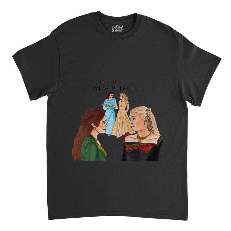 We Were Friends Classic T-shirt by cm-arts | Artistshot