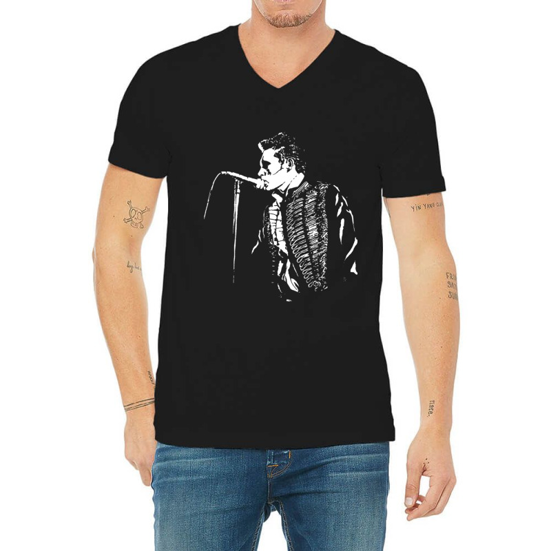 Adam Ant  English Singer Musician And Actor V-neck Tee | Artistshot