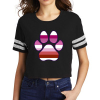 Feet Dog Cute Scorecard Crop Tee | Artistshot