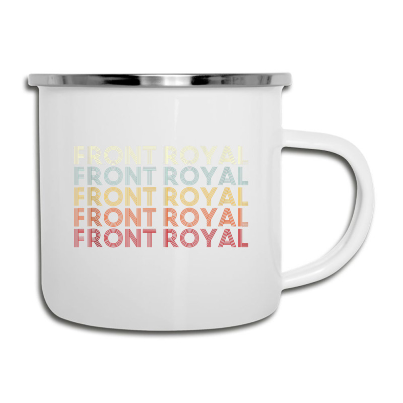 Front Royal Virginia Front Royal Va Retro Vintage Text Tank Top Camper Cup | Artistshot