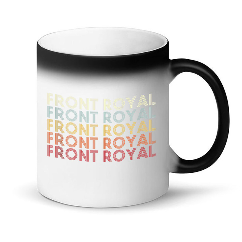 Front Royal Virginia Front Royal Va Retro Vintage Text Tank Top Magic Mug | Artistshot