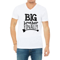 Big Brother Finally V-neck Tee | Artistshot