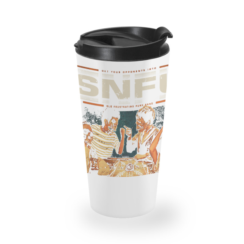 Snfu  Never Trouble Trouble Until Trouble Troubles You Premium Travel Mug | Artistshot