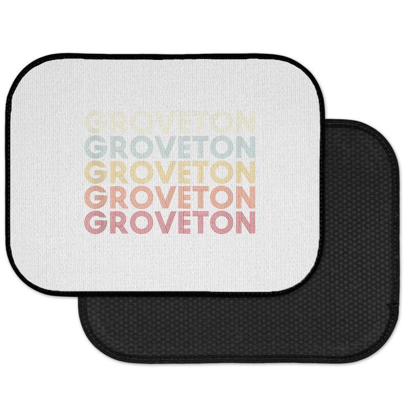 Groveton Virginia Groveton Va Retro Vintage Text Tank Top Rear Car Mat | Artistshot