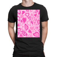 Preppy Aesthetic Hearts Pink Preppy Aesthetic Graphic T-shirt | Artistshot