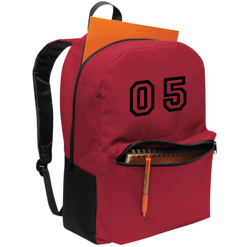 Number Zero Five   Number Five Backpack by pagersuek | Artistshot