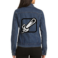 Gta San Andreas Chainsaw Ladies Denim Jacket | Artistshot