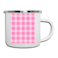 Preppy Pink Aesthetic Gingham Preppy Aesthetic Graphic Camper Cup | Artistshot