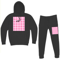 Preppy Pink Aesthetic Gingham Preppy Aesthetic Graphic Hoodie & Jogger Set | Artistshot