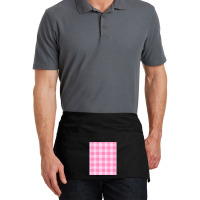 Preppy Pink Aesthetic Gingham Preppy Aesthetic Graphic Waist Apron | Artistshot