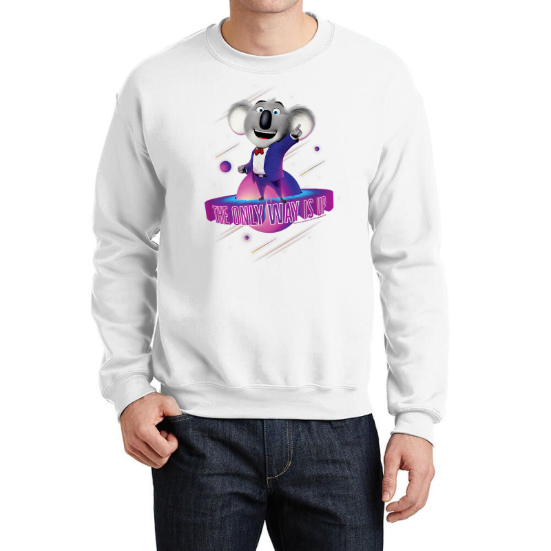 Sing 2 Buster Moon Retro Shooting Stars T Shirt Crewneck Sweatshirt | Artistshot