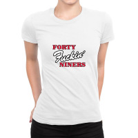 Fortxy,fuckis,ninerx Ladies Fitted T-shirt | Artistshot