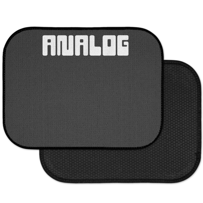 Analog Synthesizer Rear Car Mat | Artistshot