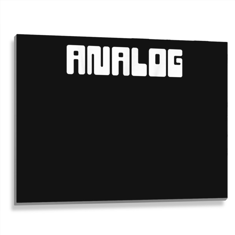 Analog Synthesizer Metal Print Horizontal | Artistshot