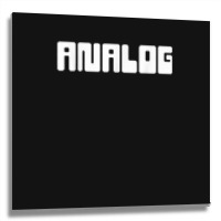 Analog Synthesizer Metal Print Square | Artistshot