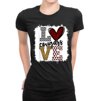 Cougars Mascot Love School Spirit Fantastic Gifts Ladies Fitted T-shirt | Artistshot