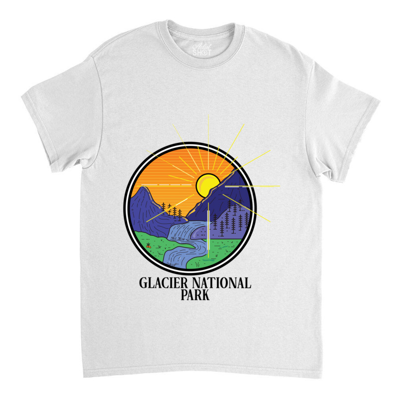 Glacier National Park Classic T-shirt by ALICIAWITTENMYER | Artistshot