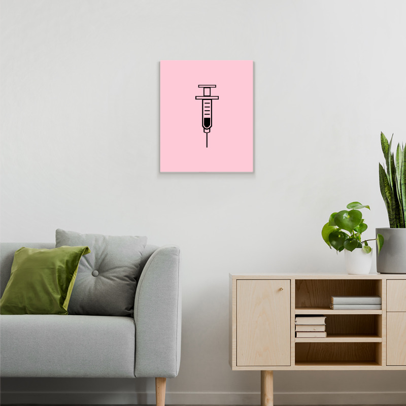 Medical Syringe   Health Care Nurse Metal Print Vertical | Artistshot