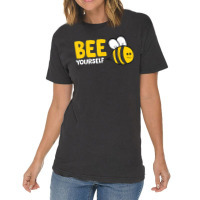 Bee Yourself Bee Lover I Love Bees Vintage T-shirt | Artistshot