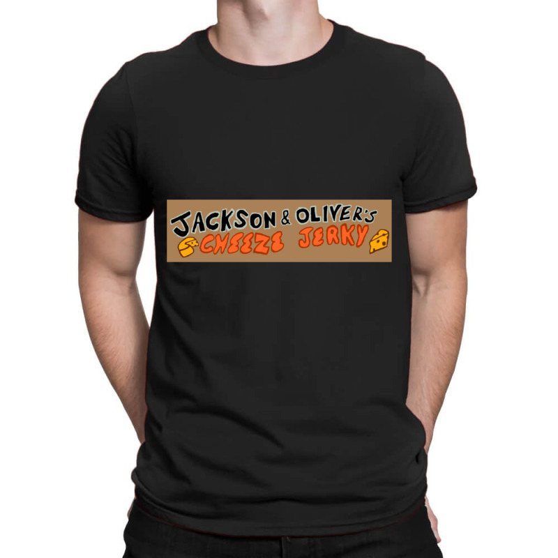 Cheese Jerky Sign T-shirt | Artistshot