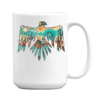 Roam Free Thunderbird Western Boho 15 Oz Coffee Mug | Artistshot