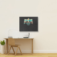 Roam Free Thunderbird Western Boho Landscape Canvas Print | Artistshot