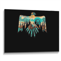 Roam Free Thunderbird Western Boho Metal Print Horizontal | Artistshot