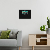 Roam Free Thunderbird Western Boho Metal Print Horizontal | Artistshot