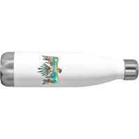 Roam Free Thunderbird Western Boho Stainless Steel Water Bottle | Artistshot