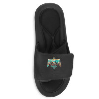 Roam Free Thunderbird Western Boho Slide Sandal | Artistshot