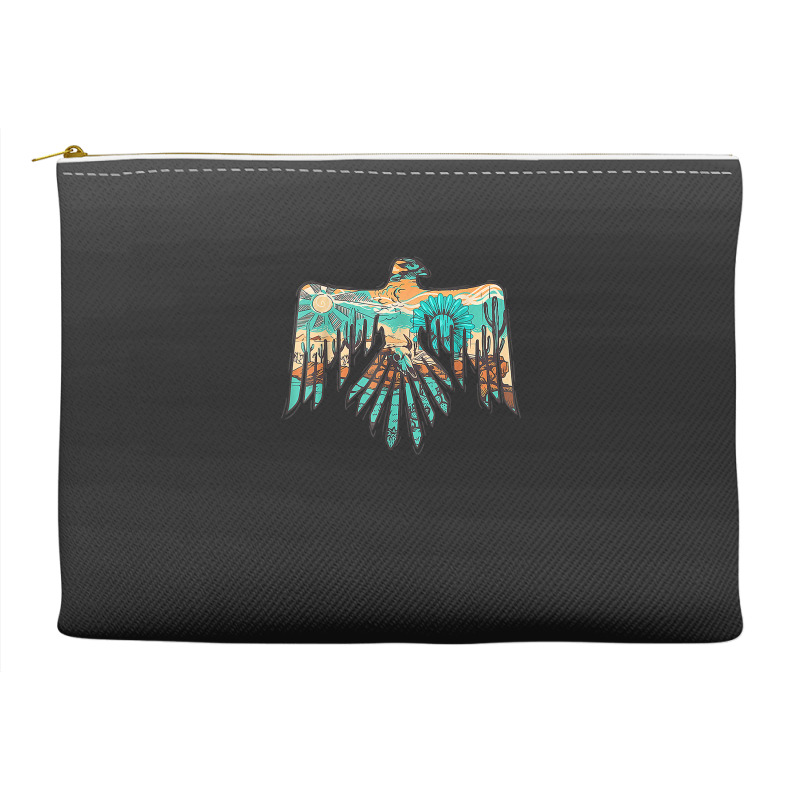 Roam Free Thunderbird Western Boho Accessory Pouches | Artistshot