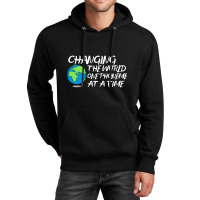 Changing The World One Phoneme At A Time  Dyslexia Awareness Day Unisex Hoodie | Artistshot