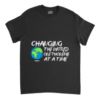 Changing The World One Phoneme At A Time  Dyslexia Awareness Day Classic T-shirt | Artistshot