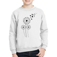 Dandelion Books Gift For Reading Lover T Shirt Youth Sweatshirt | Artistshot