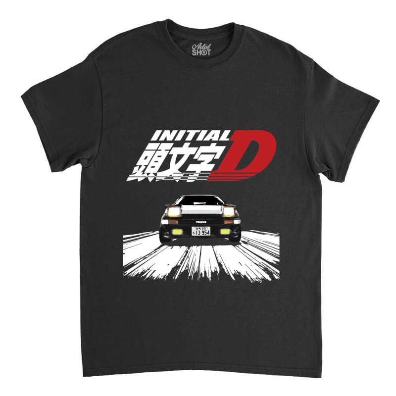 Initial D   Ae86 Chase Classic T-shirt by cm-arts | Artistshot