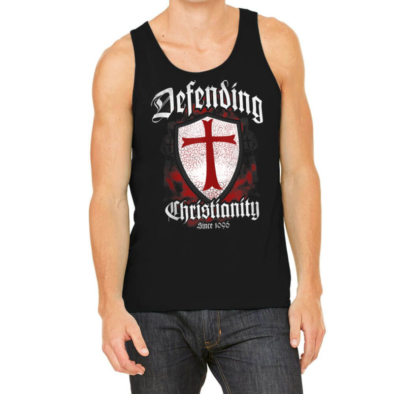 Crusader Knights Templar Warrior Of God Tank Top Tank Top | Artistshot