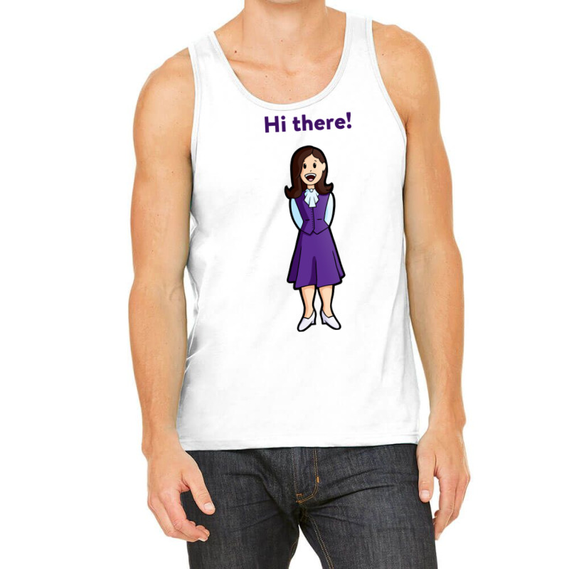 Hi There! (janet - The Good Place) Tank Top | Artistshot