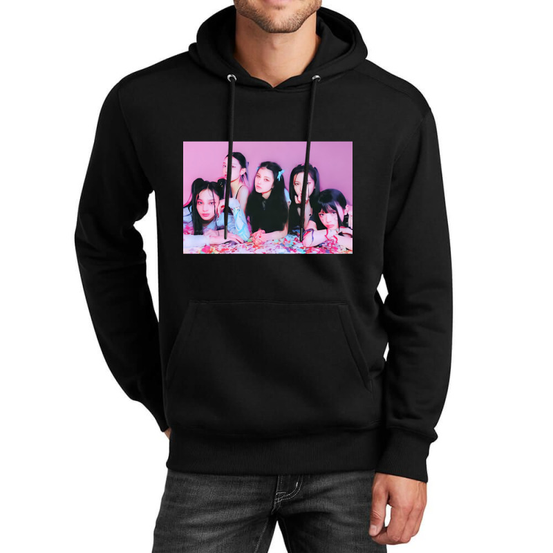 Newjeans In Pink Room Unisex Hoodie | Artistshot