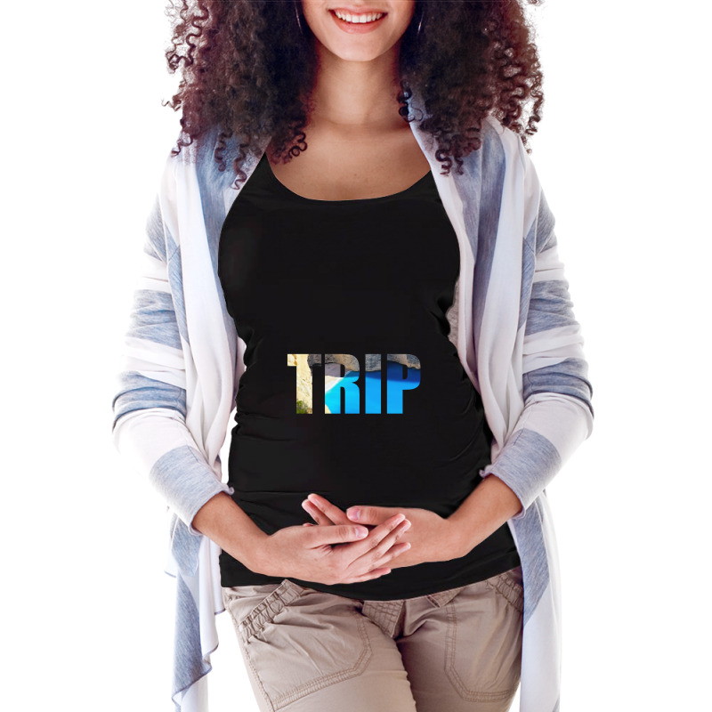 Trip 16 Maternity Scoop Neck T-shirt by koen | Artistshot