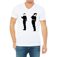 Michael Amp Janet Jackson Quotscreamquot V-neck Tee | Artistshot