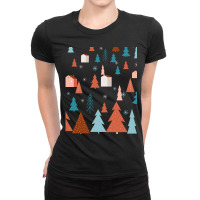 Awesome Winter Decorations Ladies Fitted T-shirt | Artistshot