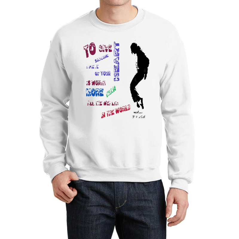 Michael Jackson Q Crewneck Sweatshirt | Artistshot