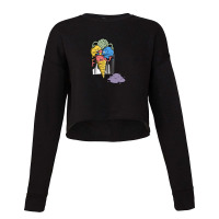 Ice Cream Fatality Cropped Sweater | Artistshot