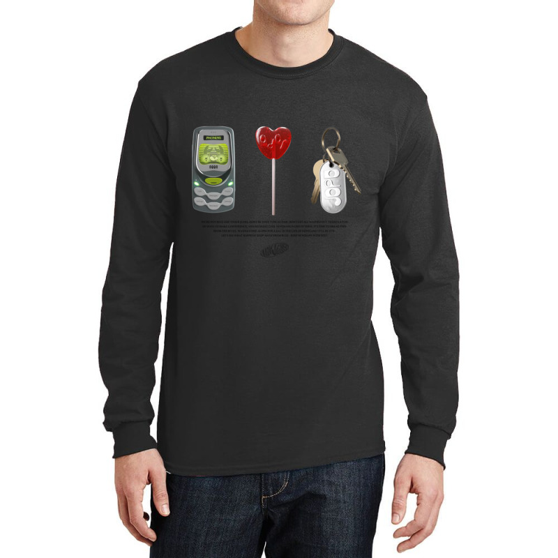 Newjeans Phoning Lollipop Ador Keychain Long Sleeve Shirts | Artistshot