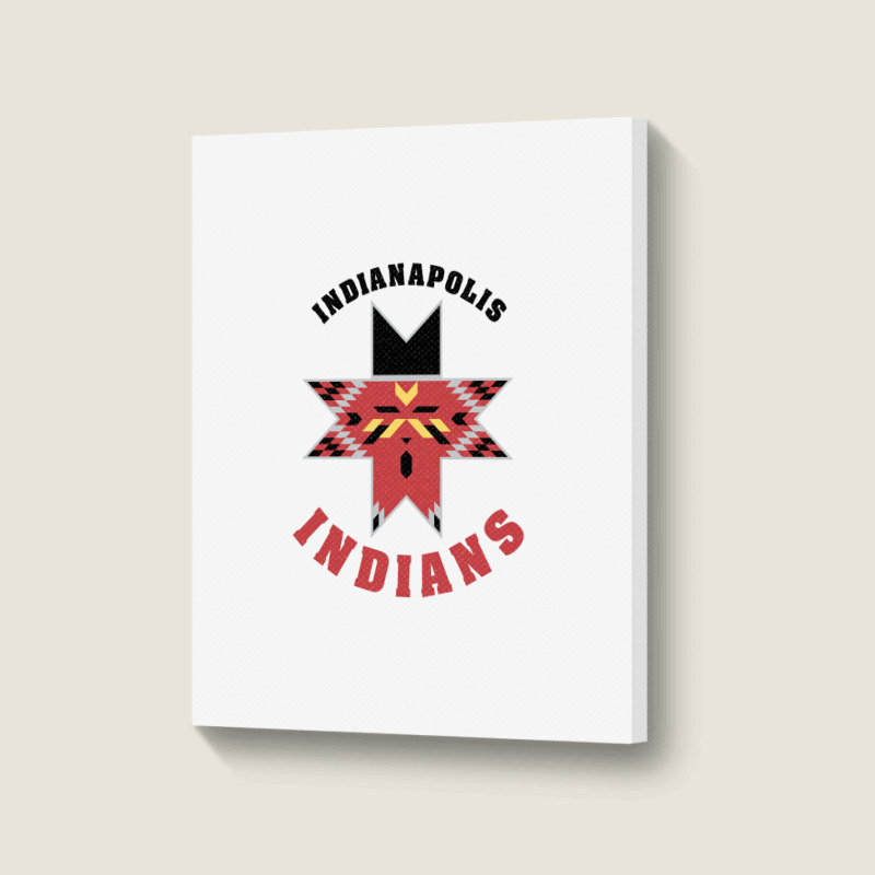 Indianapolis Portrait Canvas Print | Artistshot